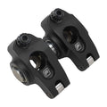 Proflow SuperMax Pro 2024 Aluminium Series II Rocker Arms, Suit Holden V8 VN 5.0L Style Aftermarket Heads, 1.65 Ratio, 7/16'' Shaft Mount, Black, Set
