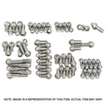 Proflow Engine Bolts, Stainless Steel, 12 point, Big Block For Chevrolet, Kit