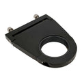 Proflow Universal Column Mounting Drop, Billet Aluminium, Black 2.5" Drop, 2.25" ID, Each