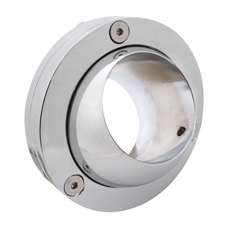 Proflow Chrome Steering Column Ball Swivel Lower Mount, 2 Inch, Kit