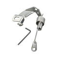 Proflow Throttle Cable Bracket, Return Spring Kit, Dual Application Stainless Steel