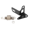 Proflow Throttle Cable Bracket,  FiTech EFI, Black Stainless Steel, Each