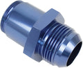 Proflow Thermostat Fitting, -16AN Male to 1-1/4''-20 in. Straight Male, Aluminium, Blue Anodised