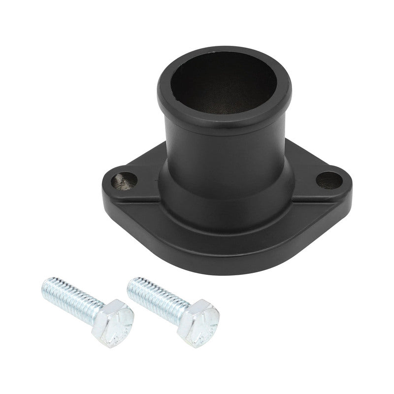 Proflow Aluminium Water Neck, For Ford 351C O'Ring Style Black, Each Zinc