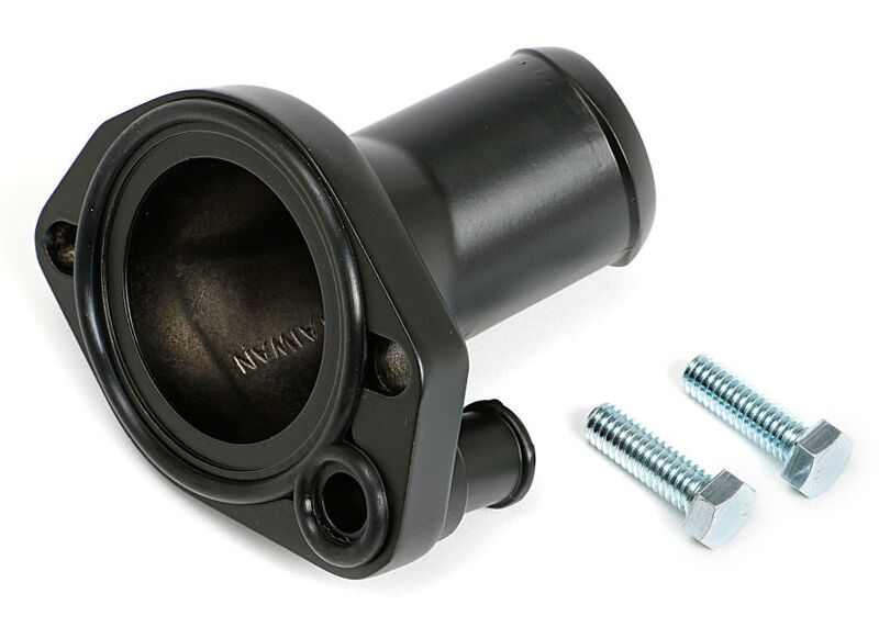 Proflow Aluminium Water Neck, For Ford 289-302, 351W O'Ring Style Black, Each