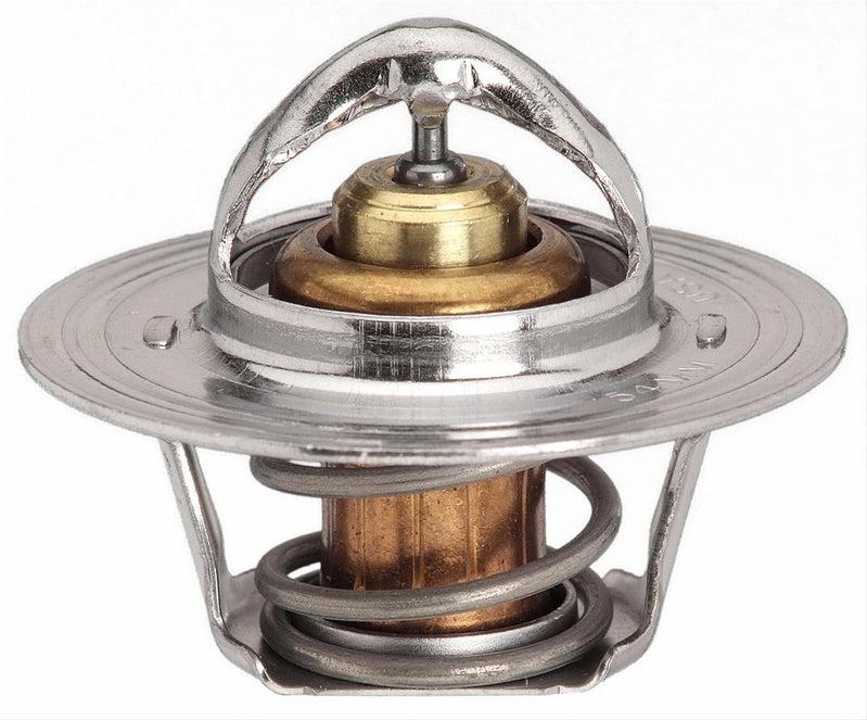 Proflow Thermostat, For Ford/Chev 160F Degree, High-Flow, Bypass Valve, Copper/Brass, Stainless Body, 54mm, Each