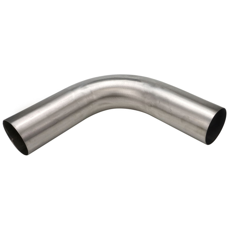 Proflow Titanium Tubing, Mandrel-Bend, 3.50 in, 1.2mm Wall, 90 Deg, 152x152mm