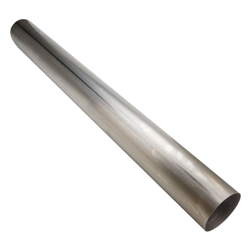 Proflow Titanium Tubing, Titanium, 2.50 in, 1.2mm Wall, Straight 1 Meter Long
