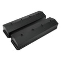 Proflow Valve Covers, Tall, Fabricated Aluminum, Black Powder Coated, Center Bolt Chev Small Block, Pair