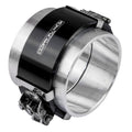 Proflow Tubing Coupler, Quick Release Clamp Assembly, Black Anodised, 3.50in, Each