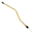 RTS Transmission Dipstick and tube ,Trick Loc ,Steel/Plastic lock, Black, BB Ford C-6 Bell housing mount, Each