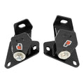 RTS Power Mount, Engine Mount, Engine Swap, Chev V8, into Holden HQ-WB, Torana LH-LX, Black/Red Polyurethane , Set