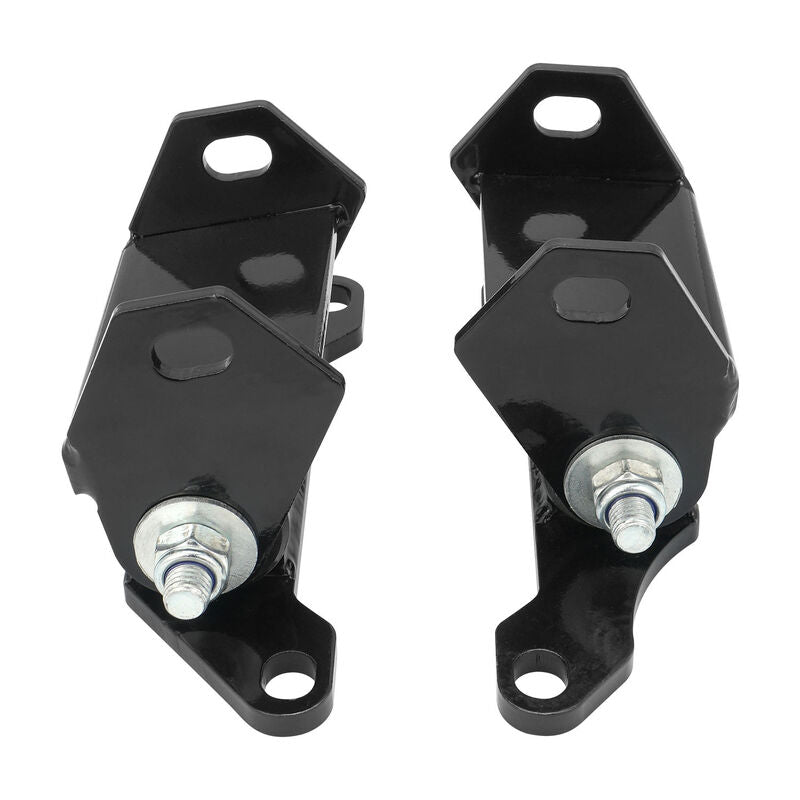 RTS Power Mount, Engine Mount, Replacement, Ford V8, Falcon XR-XF, Black/Black Polyurethane, Set