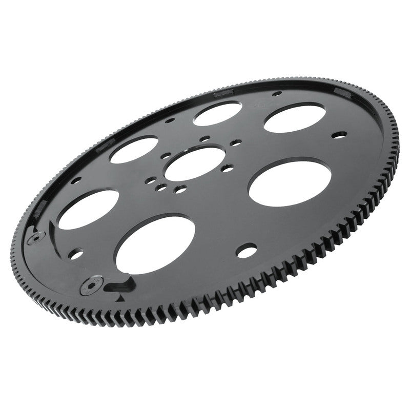 RTS Transmission Flexplate, Black Premium Series, SB & BB Chevrolet, TH350, TH400, 700R4, 168-Tooth, Internal & External Balance, Each