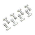 RTS Short T Bolt 3/8in. UNF With Cone Nut, Suits Ford 8 Inch, 9 Inch, Set of 8