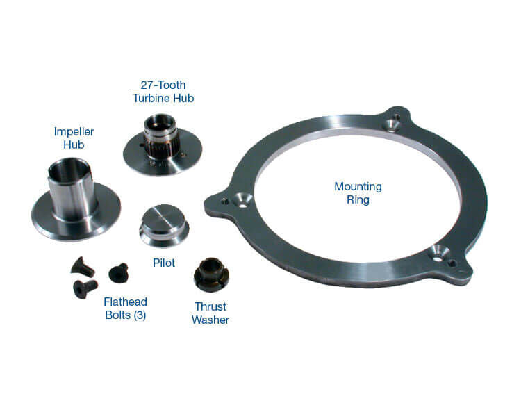 RTS Converter Mounting Ring Kit, 298mm, GM 27spl, 700R4, 4L60, 4L60E, Kit