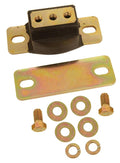 RTS Transmission mount, Polyurethane cushion, Muncie 4-Speed, Powerglide, Saginaw 3-Speed, Saginaw 4-Speed, TH350, TH400, Hardware Included ea