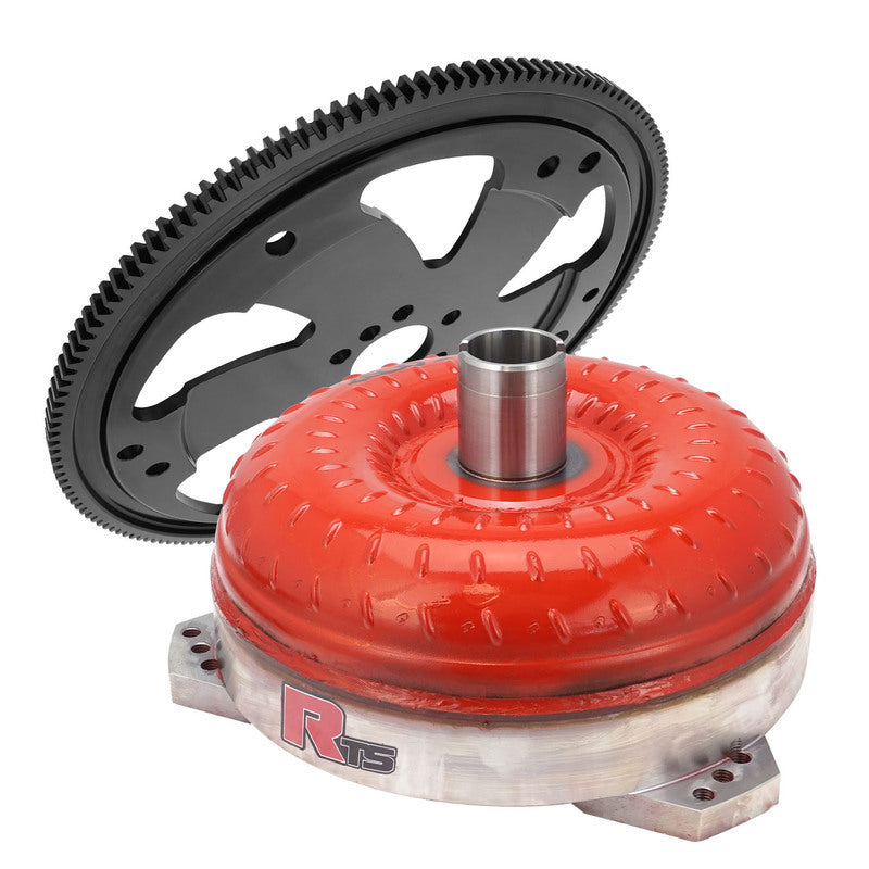 RTS Bandit Billet Plus & Billet Flexplate Kit,Triple Disc, Turbo, 245mm High Stall Torque Converter, Billet Piston,3200-3600 LS 6L80E 6L90E, 1200HP-up