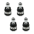 Street Pro Wheels Tyre Valves, Short-Style, Suit Large Valve Hole (15mm), Weld Drag Rears, Chrome, Bolt-On, Set of 4