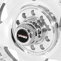 Street Pro Wheels Centre Cap, Suit 005 Series & Convo Wheels, Street Pro Decal, Chrome