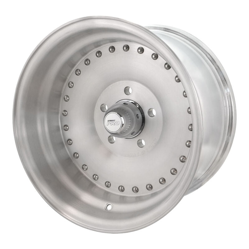 Street Pro 007 Series Wheel Brushed Raw 15x6'' For Ford 5 x 4.5'' Bolt Circle (0) 3.5'' Back Space