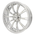 Street Pro 009 Series Forged Wheel, Front 17x4.5'' / 2.25'' Backspace (-13) / 5x4.75" Bolt Circle Chevrolet, Polished, Each