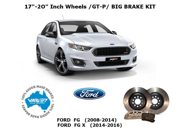 Vari GT-P Front Brake Kit - Ford Falcon FG / FGX