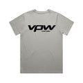 VPW Logo T-Shirt, Storm Grey, Cotton, Women's Medium