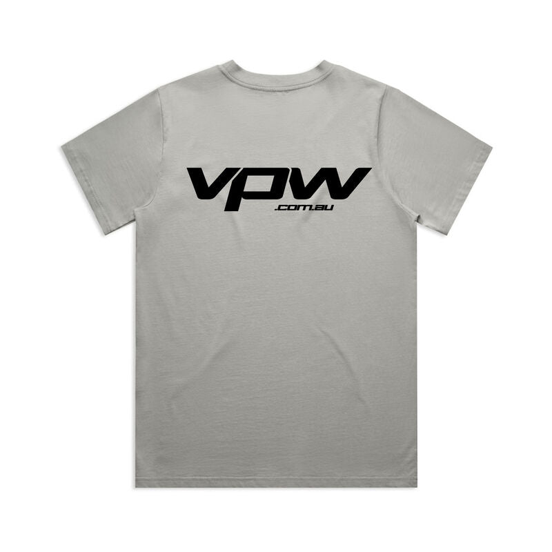 VPW Logo T-Shirt, Storm Grey, Cotton, Women's XL