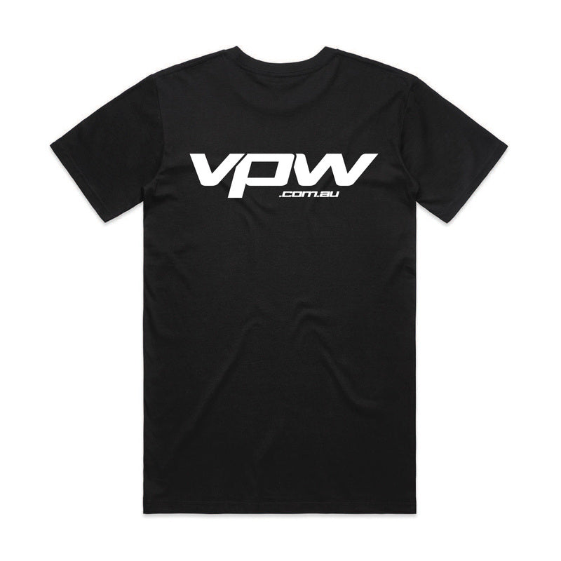 VPW Logo T-Shirt, Black, Cotton, 2XL