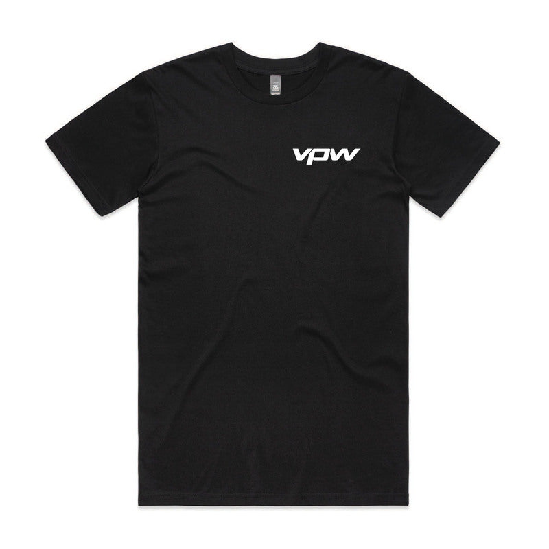 VPW T SHIRT, V2024 Mural, Black, Cotton