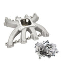 VPW Intake Manifold & Carburettor Kit, LS3 Holden Commodore ,Chev Air Max Intake, Repro Holley Style 750CFM Vac Sec, Carburettor, Kit